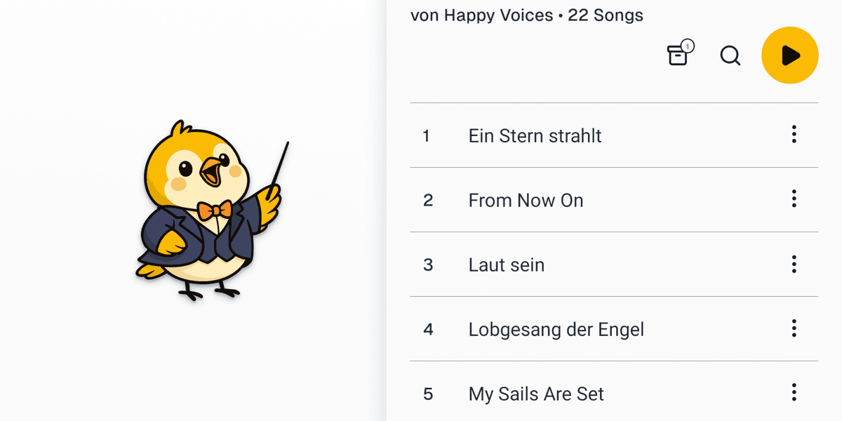 Plan rehearsals without the chaos